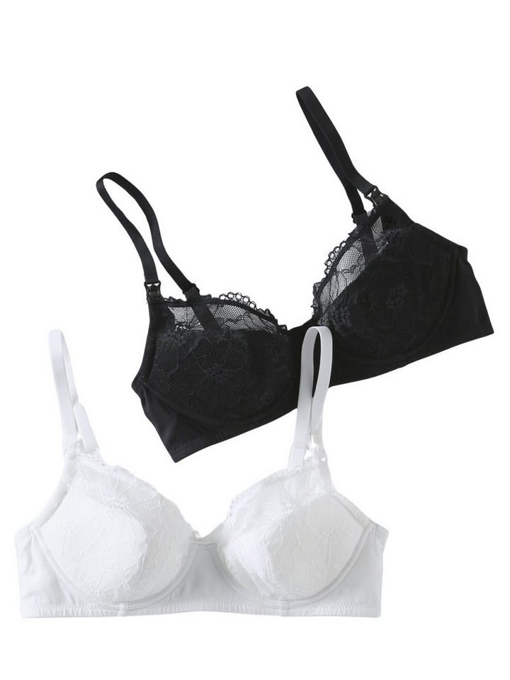 Envie de Fraise Still-BH 2er-Pack, Bio-Baumwolle von Envie de Fraise