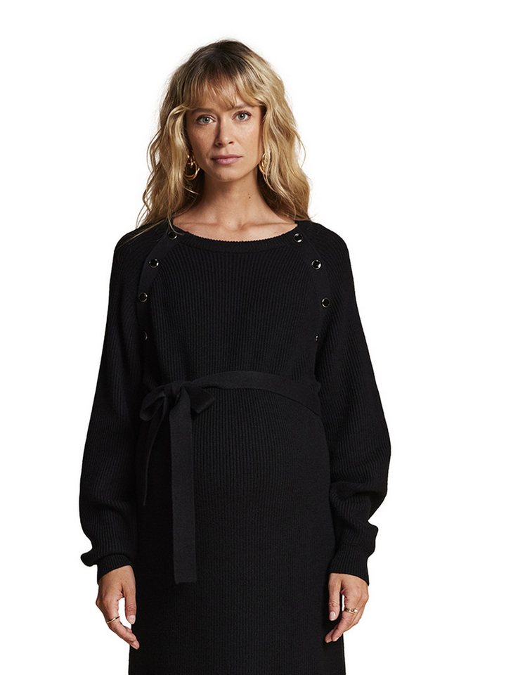 Envie de Fraise Umstandskleid Strickkleid mit Gürtel für die Schwangerschaft von Envie de Fraise