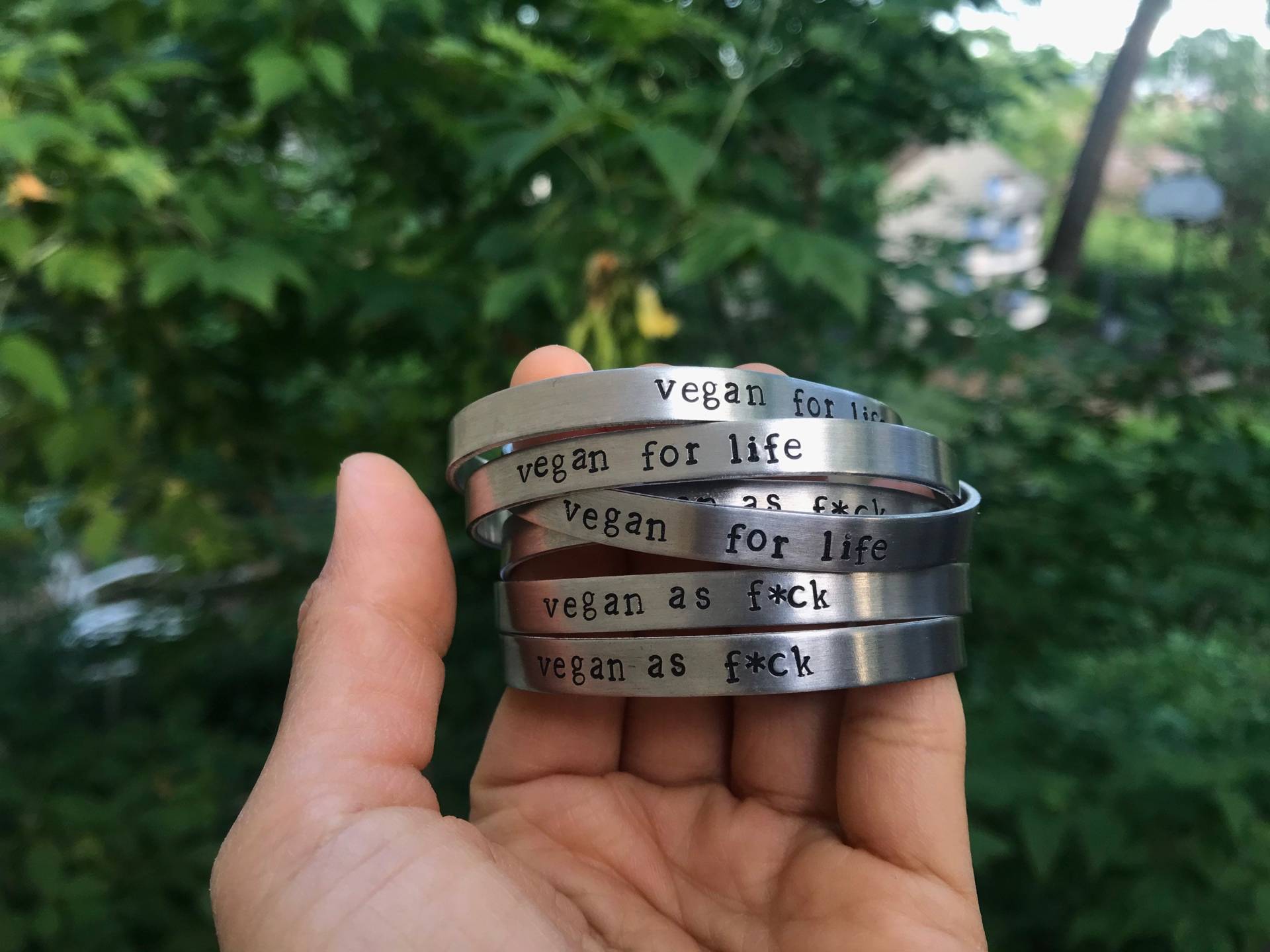 Vegan Armband For Life As Fck Vegan Armband For Life As Fck von EnvisionPositive
