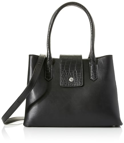 Envy Damen 3301 Schwarz Schultertasche von Envy