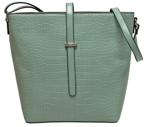 Envy Damen 387 Grün Crossbody von Envy