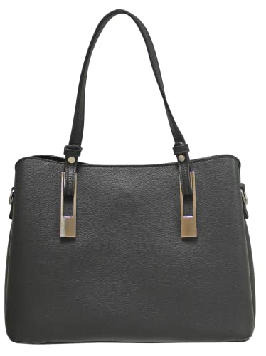 Envy Damen 832 Schultertasche, Schwarz von Envy