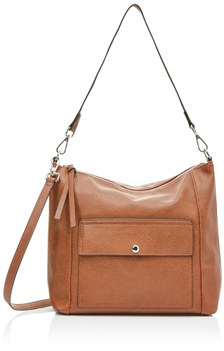 Envy Damen 865 Tan Schultertasche, hautfarben von Envy