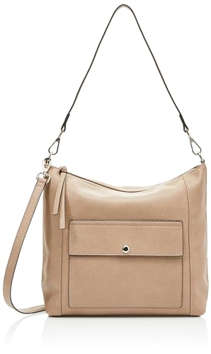 Envy Damen 865 Taupe Schultertasche von Envy