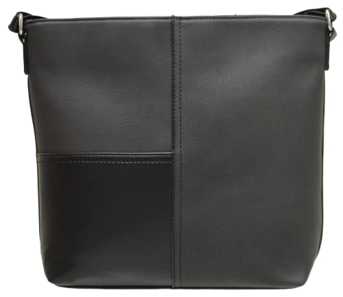 Envy Damen 942 Schultertasche, Schwarz von Envy