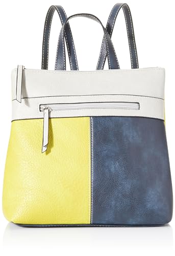 Envy Damen Bessie Navy Lime Rucksack, Marineblau von Envy