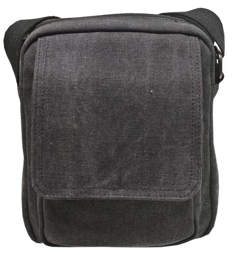 Envy Herren Ben Black Crossbody, Schwarz von Envy