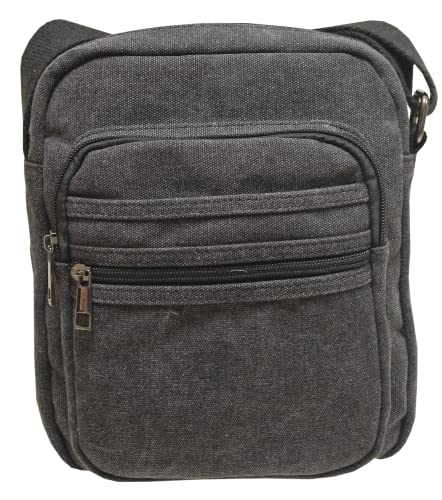 Envy Herren Bill Black Crossbody, Schwarz von Envy