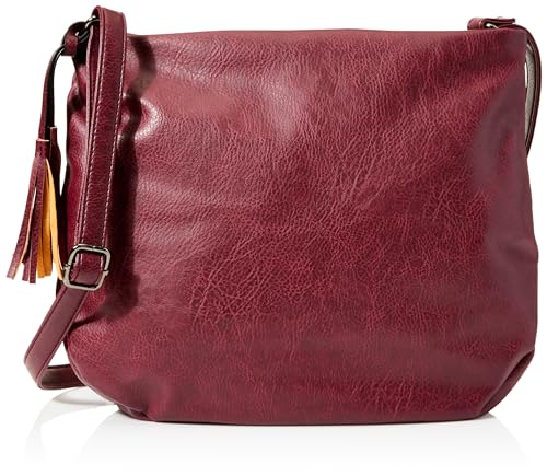 Envy Damen 3305 Burgunderrot Schultertasche, burgunderfarben von Envy