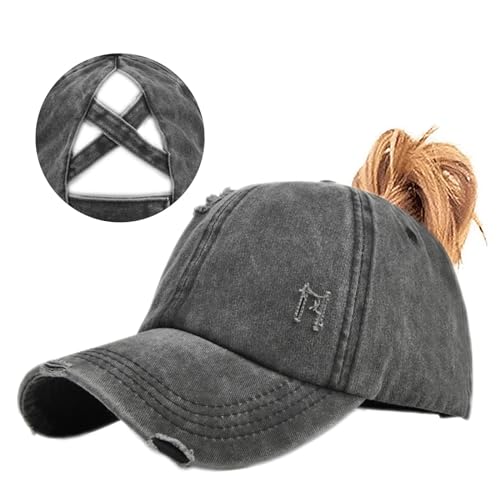 Enwokran Baseballkappe Herren Quirky Bizarre Stickerei Hüte Unisex Hip Hop Trucker Caps Verstellbare Netzrückseite UV-Schutz Sport Reisen Draußen Sonnenschutz Hüte Baseball Cap (Schwarz) von Enwokran