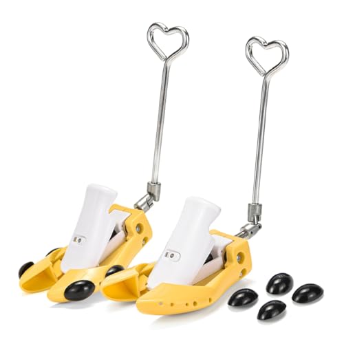 Enwye 2er-Set Schuhspanner Für Herren- Und Damenstiefel, Paar Wadenstiefel-Expander, Verstellbare Breite Und Höhe, Spann Für Dicke, Breite Füße, Geeignet Für Schuhe Der Größen 40–47 von Enwye
