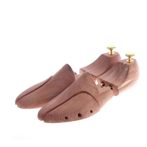 EnxJire Schuhspanner Twin Tube Red Cedar Holz verstellbarer Schuhformer Herren Schuhspanner(EU 43 44) von EnxJire