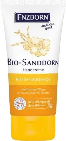 Enzborn Bio-Sanddorn-Handcreme, reichhaltige Pflege für beanspruchte Hände, Tube mit 75 ml Enzborn Bio-Sanddorn-Handcreme, reichhaltige Pflege für beanspruchte Hände, Tube mit 75 ml von Enzborn