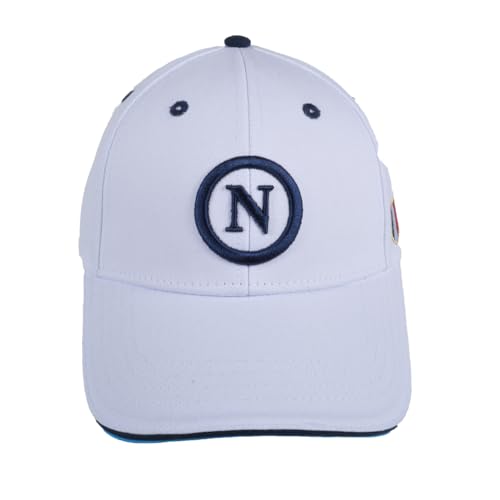 Enzo Castellano SSC NAPOLI Scn Baseballkappe, Farbe Weiß, Einheitsgröße von Enzo Castellano SSC NAPOLI