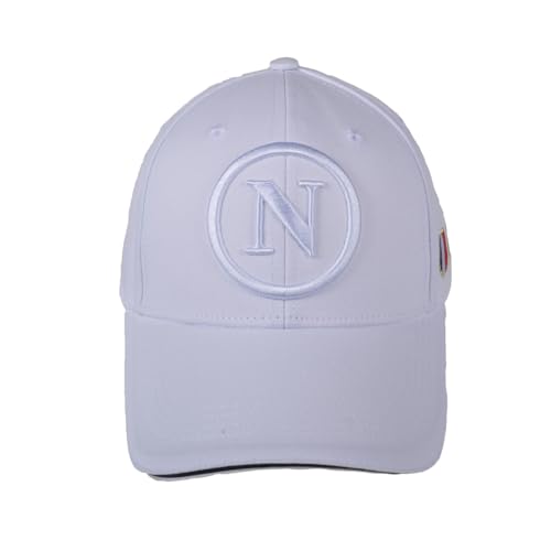 Enzo Castellano SSC NAPOLI Scn Baseballkappe, Weiß, Einheitsgröße von Enzo Castellano SSC NAPOLI