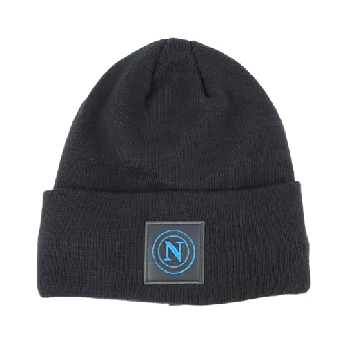 Enzo Castellano SSC NAPOLI Unisex 123465 Beanie-Mütze, blau, One Size von Enzo Castellano SSC NAPOLI