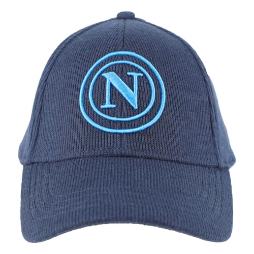 Enzo Castellano SSC NAPOLI Unisex 123514 Sscn Baseballkappe, Schwarz, One Size von Enzo Castellano SSC NAPOLI