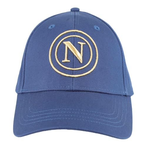 Enzo Castellano SSC NAPOLI Unisex 123590 Sscn Baseballkappe, Blu90, One Size von Enzo Castellano SSC NAPOLI