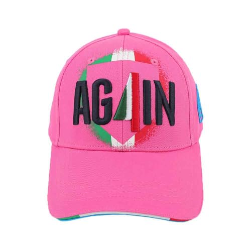 Enzo Castellano SSC NAPOLI Unisex 124012 Baseballkappe, Fuchsia, One Size von Enzo Castellano SSC NAPOLI