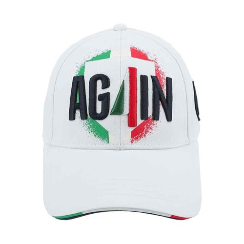 Enzo Castellano SSC NAPOLI Unisex 124012 Baseballkappe, Weiß, One Size von Enzo Castellano SSC NAPOLI