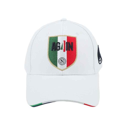 Enzo Castellano SSC NAPOLI Unisex 124015 Baseballkappe, Weiß, One Size Enzo Castellano SSC NAPOLI Unisex 124015 Baseballkappe, Weiß, One Size von Enzo Castellano SSC NAPOLI