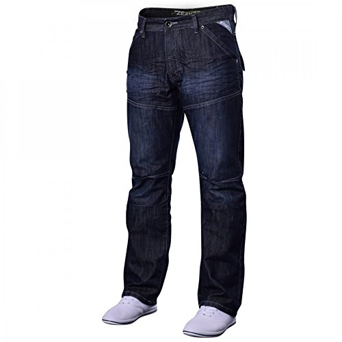 Herren Designerjeans Enzo EZ243 EZ244, hell, dunkel, blau, schwarz, grau, gerades Bein Gr. 34W x 30L, Dark Wash - Ez244 Herren Designerjeans Enzo EZ243 EZ244, hell, dunkel, blau, schwarz, grau, gerades Bein Gr. 34W x 30L, Dark Wash - Ez244 von Enzo Jeans