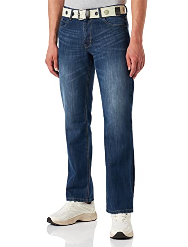 Enzo Herren Ez15 Lightwash Jeans, 38W / 32L (Herstellergröße: 38R) von ENZO ANGIOLINI