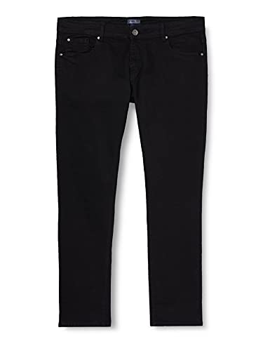 Enzo Herren Ez325 Blk Skinny Jeans, Schwarz, 30W / 30L von Enzo