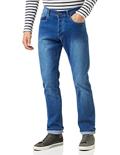 Enzo Herren Ez359 Straight Jeans, Blau (Light Blue Light Blue), 46W / 30L von Enzo