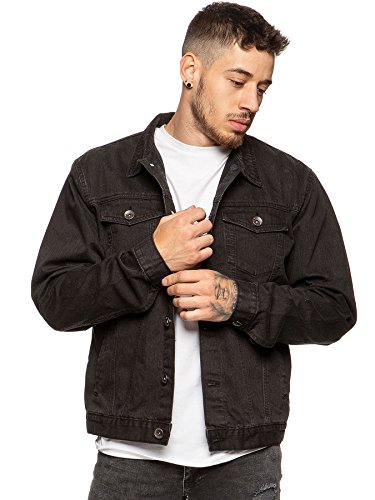 Enzo Herren Jacke * One size Gr. Large, Schwarz von Enzo