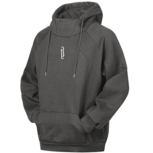 Eocicvvi Pullover Herren Hoodie Hip Hop Fleece Pulli Kapuzenpullover Hoodie Sweater Sweatshirt Mit Kapuze Oversize Urban von Eocicvvi