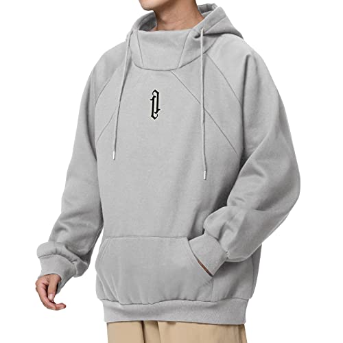 Eocicvvi Pullover Herren Hoodie Hip Hop Fleece Pulli Kapuzenpullover Hoodie Sweater Sweatshirt Mit Kapuze Oversize Urban von Eocicvvi