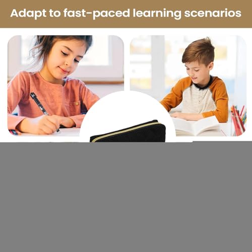 Eoixuqba Federmäppchen Organizer - Ästhetisches Federmäppchen - Einfarbig Cordstoff Schultasche Großes Fassungsvermögen Für Stifte Radiergummi Lineal Mädchen von Eoixuqba