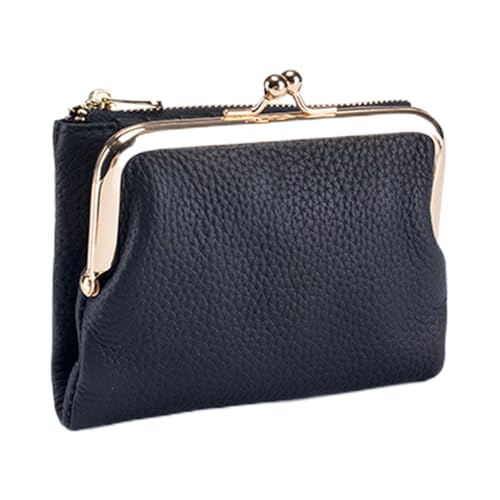 Eoixuqba Geldbörse Damen,Damen Geldbörse | Leder-Clutch-Kartenhalter | Kleingeld-Geldbörse mit Kartenfächern, Kreditkartenetui mit Reißverschlussfach für Damen und Mädchen von Eoixuqba