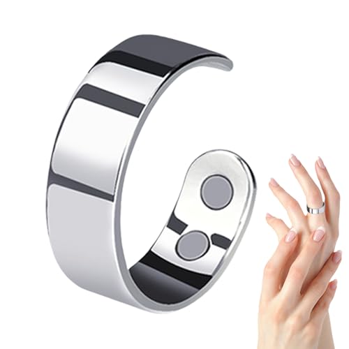 Eoixuqba Magnetringe Für Männer | Eleganter Ring | Verstellbarer Bequemer Schmuck Für Dates, Hochzeiten & Partys Eoixuqba Magnetringe Für Männer | Eleganter Ring | Verstellbarer Bequemer Schmuck Für Dates, Hochzeiten & Partys von Eoixuqba