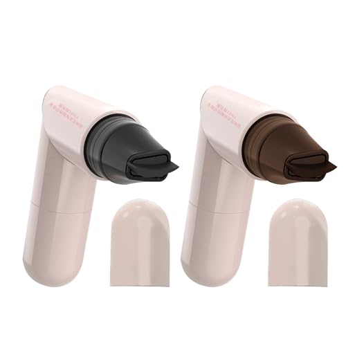 Eyeliner Stempel, Augenende Stempel Wasserfest, 2pcs Schwarz Und Brown, Doppel Spitzen Make-up Eyeliner Schablonen, Langlebige Schablonenkosmetik Schnelltrocknen von Eojpdji