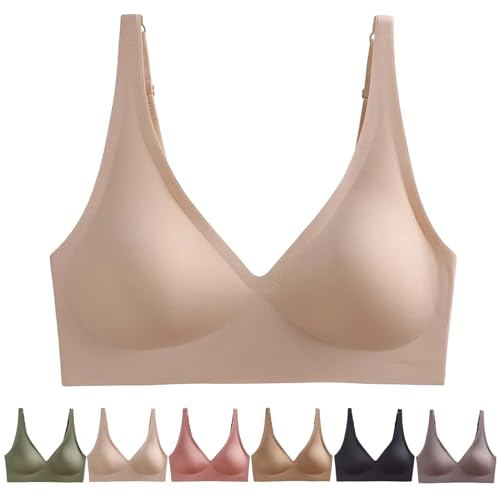 Eowduk Lavania - Nahtloser Premium Komfort BH, Seamless Bra Wireless Push Up (DE/NL/SE/PL, Alphanumerisch, M, Regular, Regular, Farbe) von Eowduk