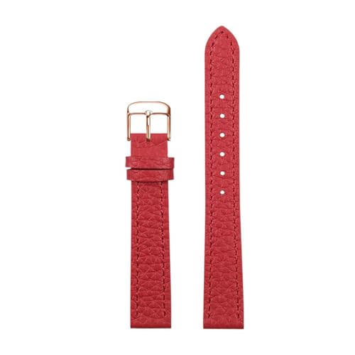 Eoyajsze 15mm – 22mm rotes Lederuhrenarmband für Damen, Farbe 15, 22mm Eoyajsze 15mm – 22mm rotes Lederuhrenarmband für Damen, Farbe 15, 22mm von Eoyajsze
