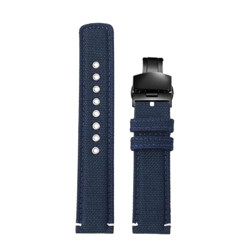 Eoyajsze 20mm Nylon-Uhrenarmband, Farbe 16, 20mm von Eoyajsze