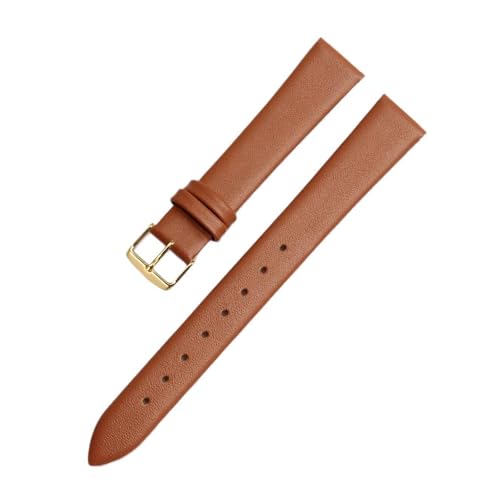 Eoyajsze Leder-Uhrenarmband 14 mm/16 mm/18 mm/20 mm/22 mm, 16 mm, Leder von Eoyajsze