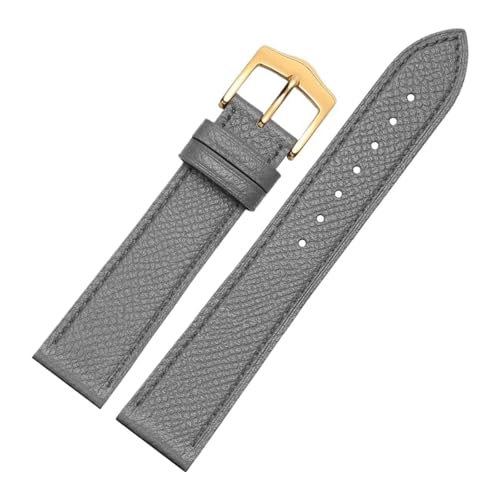 Eoyajsze Lederarmband für Uhren 10mm - 22mm, Farbe 13, 22mm von Eoyajsze