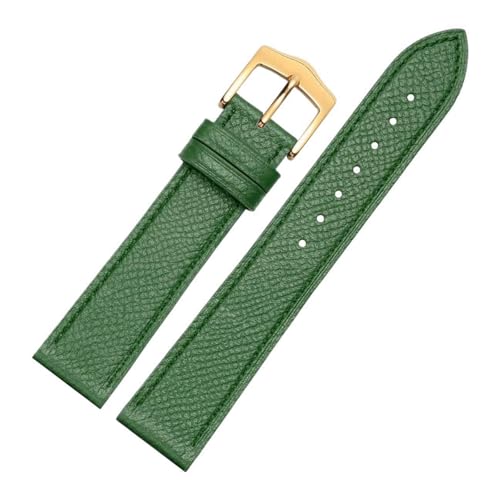 Eoyajsze Lederarmband für Uhren 10mm - 22mm, Farbe 16, 14mm von Eoyajsze