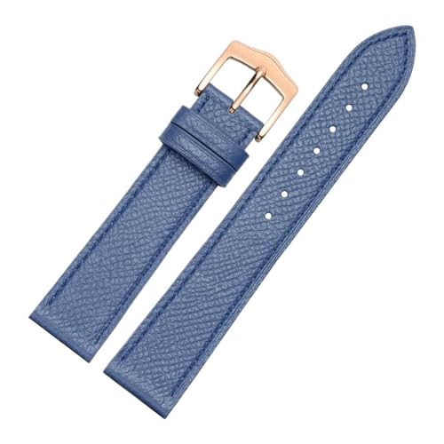 Eoyajsze Lederarmband für Uhren 10mm - 22mm, Farbe 25, 14mm von Eoyajsze