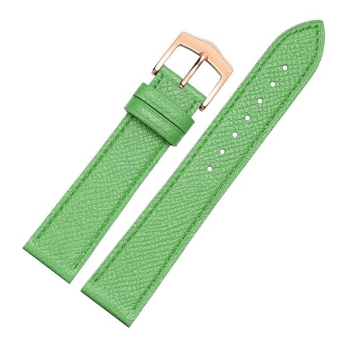 Eoyajsze Lederarmband für Uhren 10mm - 22mm, Farbe 28, 16mm von Eoyajsze