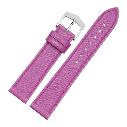 Eoyajsze Lederarmband für Uhren 10mm - 22mm, Farbe 8, 20mm von Eoyajsze