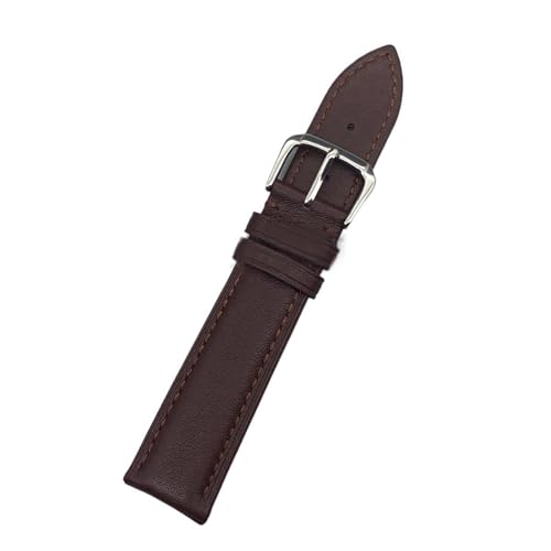 Eoyajsze Lederarmband für Uhren 12mm-24mm, Farbe 2, 18mm von Eoyajsze