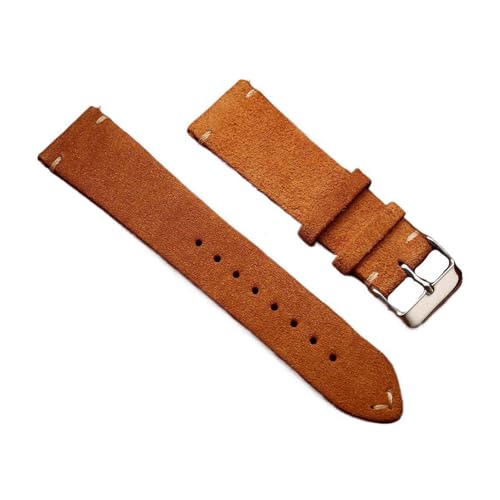 Eoyajsze Lederarmband für Uhren 14mm-22mm, Farbe 4-schwarz, 21mm Eoyajsze Lederarmband für Uhren 14mm-22mm, Farbe 4-schwarz, 21mm von Eoyajsze