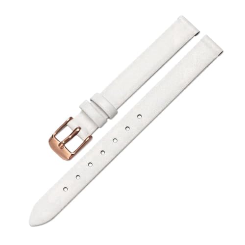 Eoyajsze Lederarmband für Uhren 8mm-16mm, Farbe 14, 8mm von Eoyajsze