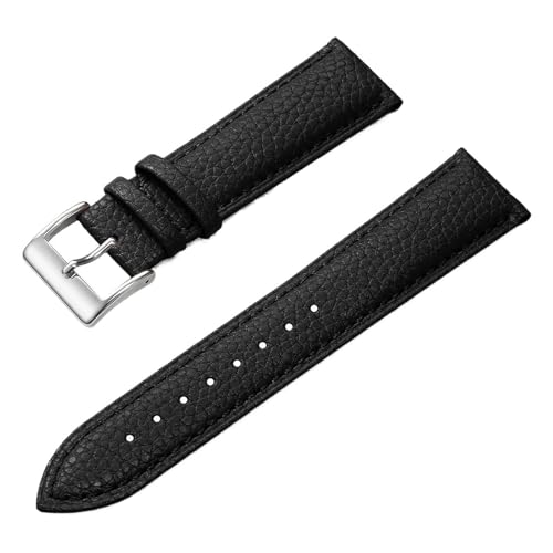 Eoyajsze Lederarmband mit Litschi-Textur, Farbe 1, 22mm Eoyajsze Lederarmband mit Litschi-Textur, Farbe 1, 22mm von Eoyajsze