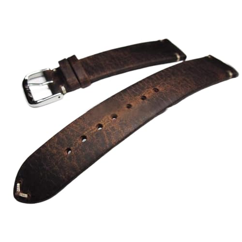 Eoyajsze Lederuhrenarmband 18mm/19mm/20mm/21mm/22mm, Farbe 1, 18mm-Schnellspanner Eoyajsze Lederuhrenarmband 18mm/19mm/20mm/21mm/22mm, Farbe 1, 18mm-Schnellspanner von Eoyajsze